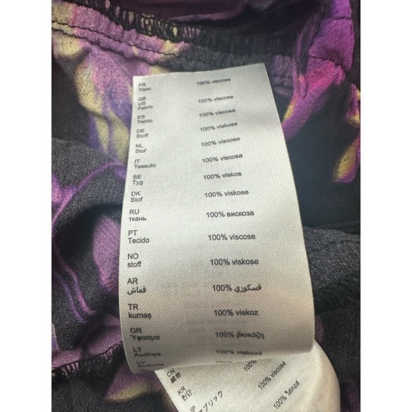 Maje Rosamar Ruched Long Sleeve Floral Mini Dress - Picture 11 of 11